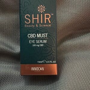 SHIR Innocan CBD Must Eye Serum - NIB 0.5 fl oz